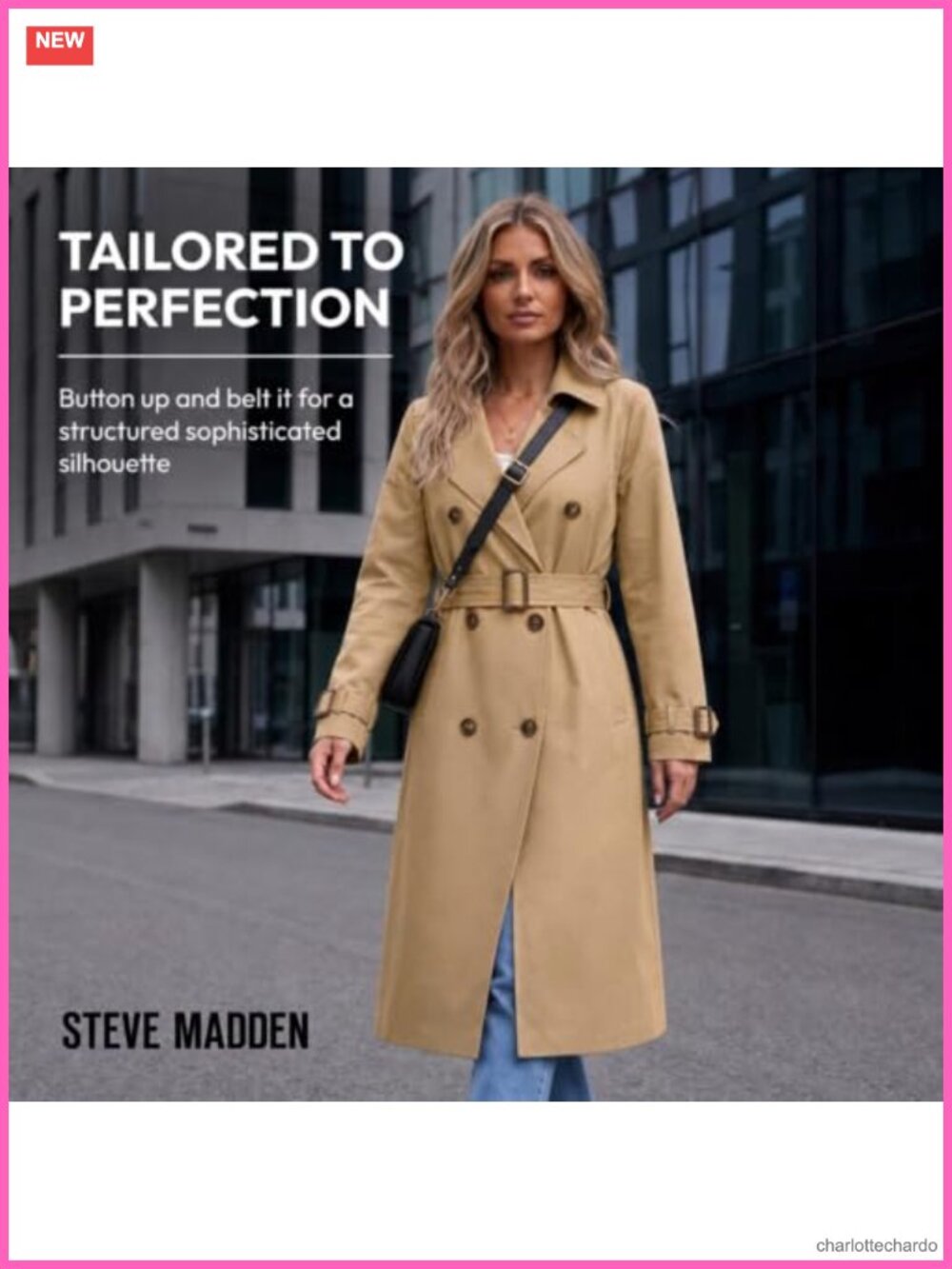Women's Oversized Lapel Trench Coat Long Fall Lightweight - Picture 4 of 6